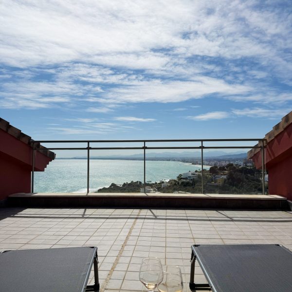 Solarium vistas mar Duplex Mirador - Portocala Benicàssim Apartments