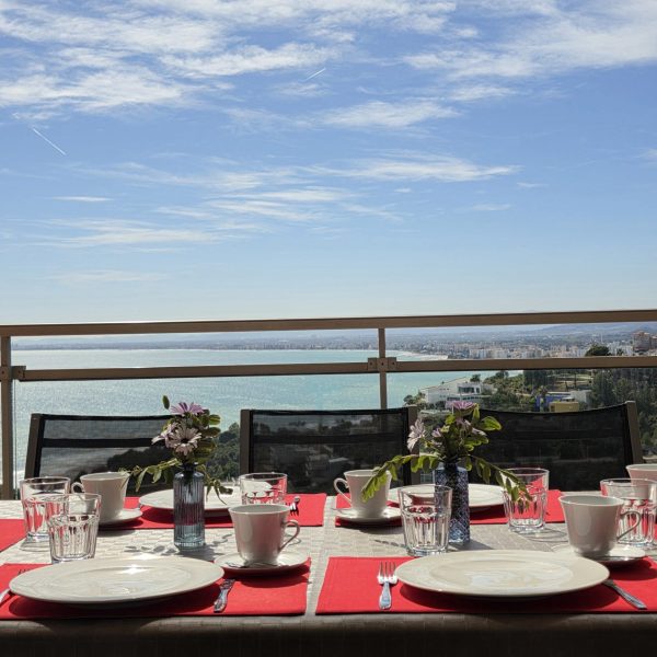 Terraza vistas Duplex Mirador - Portocala Benicàssim Apartments